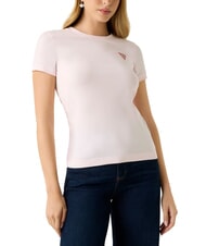 GUESS MINI TRIANGLE T-shirt slim fit - T-shirt e Top Donna