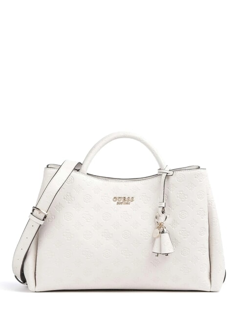 GUESS PHOEBE Borsa a mano, con tracolla off white logo - Borse Donna