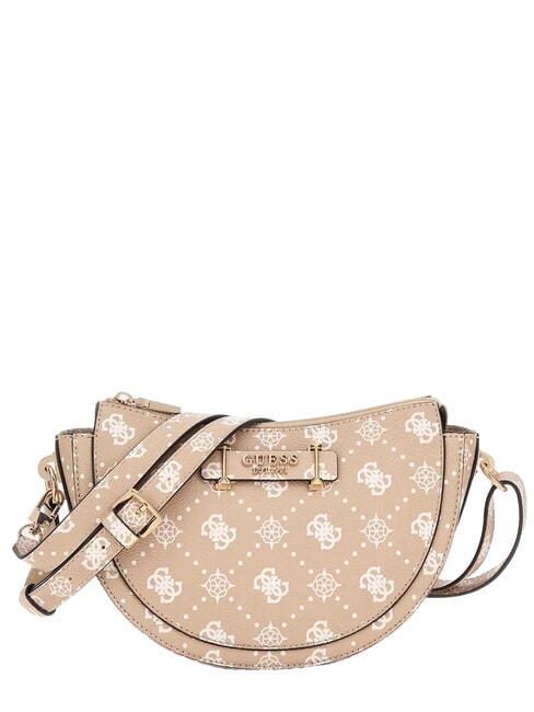 GUESS SILIA Borsa a tracolla biscotti logo - Borse Donna