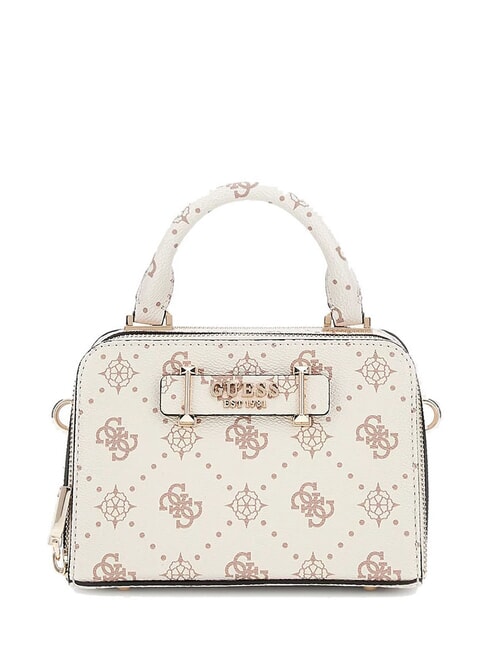 GUESS SILIA Micro Bag a mano, con tracolla vanilla logo - Borse Donna