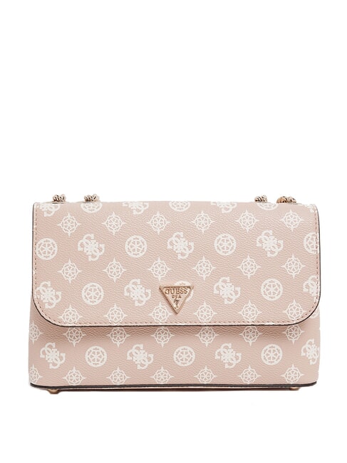 GUESS DARYNA Borsetta a spalla / a tracolla dark rose logo - Borse Donna