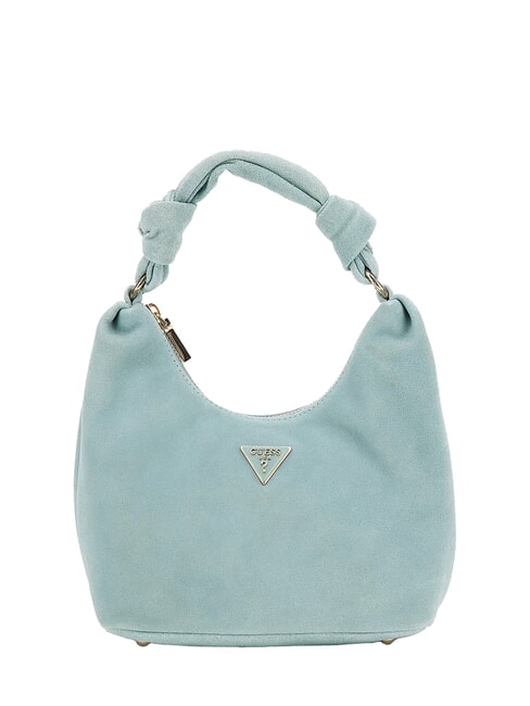 GUESS ISOTTA Borsa in pelle suede con catena eucalyptus - Borse Donna