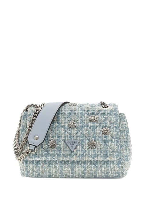 GUESS EVERLEE Mini Bag a spalla / a tracolla misty blue multi - Borse Donna