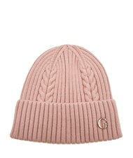 GUESS KNITTED Berretto con risvolto ROSE - Cappelli - 1