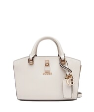 GUESS QUEENSLAND Mini Bag a mano, con tracolla off white/taupe - Borse Donna - 1