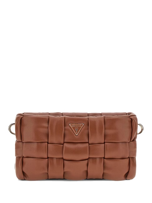 GUESS MARION Mini Bag a tracolla COGNAC - Borse Donna