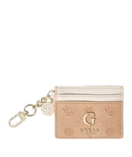 GUESS 4G LOGO Portacard / Portachiavi BEIGE - Portachiavi - 1