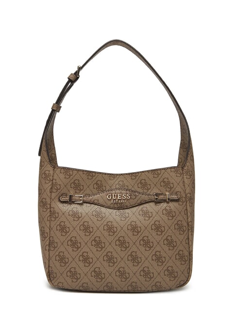 GUESS KATYA Borsa a spalla LATTE LOGO - Borse Donna