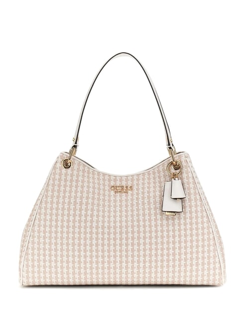 GUESS MIREMA Borsa a spalla white multi - Borse Donna