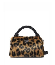 GUESS SHAIDA Borsa a mano con stampa animalier - Borse Donna