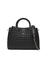 GUESS NADIRA Borsa a mano trapuntata con tracolla NERO - Borse Donna - 1