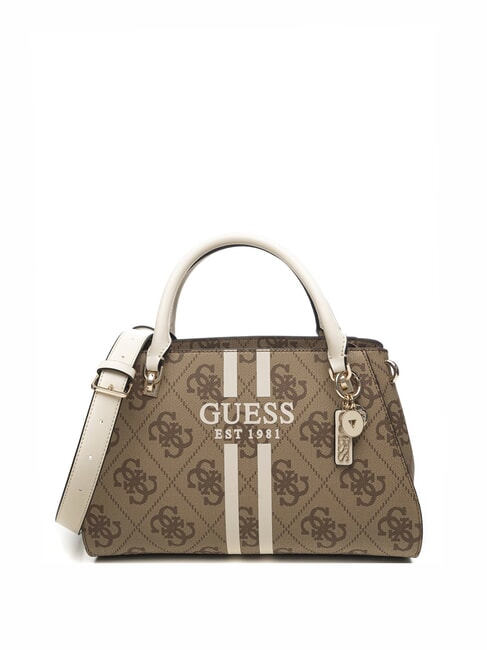 GUESS NOELLE 2 LUXURY Borsa a mano con tracolla LATTE LOGO - Borse Donna