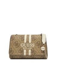 GUESS NOELLE 2 Borsa logata a spalla, a tracolla LATTE LOGO - Borse Donna - 1