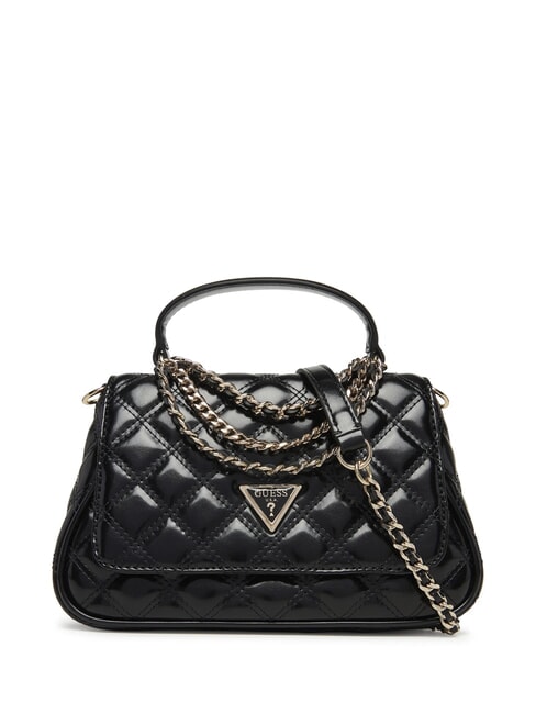 GUESS GIULLY Borsa a mano trapuntata con tracolla NERO - Borse Donna