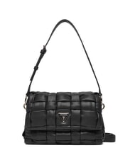 GUESS MARION Borsa a spalla intrecciata con tracolla NERO - Borse Donna - 1