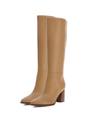 GUESS PERINNA Stivali in pelle BEIGE - Scarpe Donna - 1