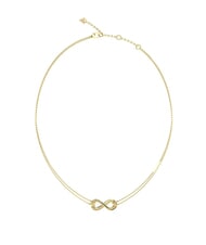 GUESS AMORE Collana a due fili con charm infinito yellow gold - Collane - 1