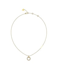 GUESS CIRCLE LIGHTS Collana con cerchio e cristalli yellow gold - Collane - 1