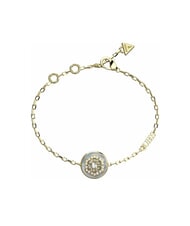 GUESS LA FLEUR Bracciale con medaglietta fiore yellow gold - Bracciali Donna - 1
