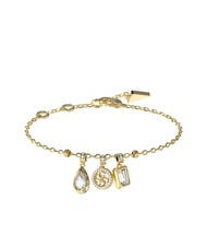 GUESS 4G LIGHT Bracciale con tre ciondoli yellow gold - Bracciali Donna - 1
