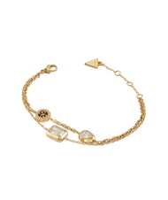 GUESS 4G LIGHT Bracciale con tre charms yellow gold - Bracciali Donna - 1