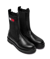 TOMMY HILFIGER TH JEANS Stivaletti in pelle - Scarpe Donna