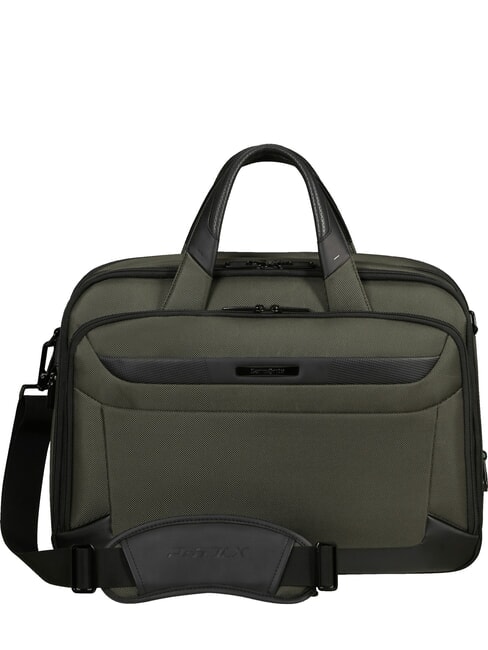 SAMSONITE PRO-DLX 6 Cartella espandibile porta PC 15,6" green - Cartelle Lavoro