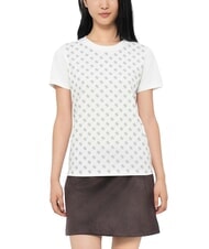 GUESS ALLOVER T-Shirt in cotone - T-shirt e Top Donna