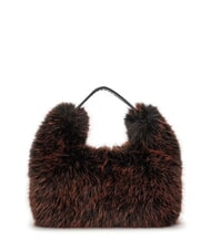 GUESS KATIA Borsa a spalla brown and black mult - Borse Donna - 1