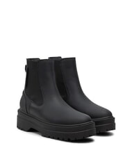 TOMMY HILFIGER RUBBERISED CHEALSEA Stivaletti con pannello elasticizzato black - Scarpe Donna - 1