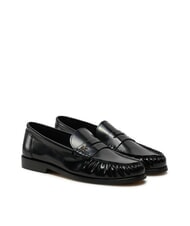 TOMMY HILFIGER TH MONOGRAM Mocassini in pelle lucida black - Scarpe Donna - 1