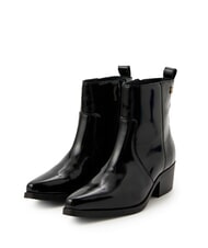 TOMMY HILFIGER TH COWBOY Sivaletti texani in pelle lucida black - Scarpe Donna - 1