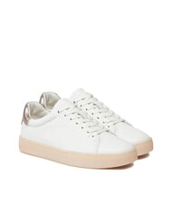 CALVIN KLEIN CUPSOLE LACE UP PEARL Sneakers in pelle - Scarpe Donna