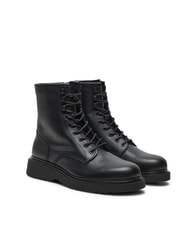 CALVIN KLEIN CK Stivaletti stringati in pelle - Scarpe Uomo