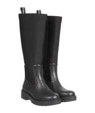 CALVIN KLEIN HIGH RAINBOOT Stivali alti in neoprene black - Scarpe Donna - 1