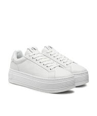 CALVIN KLEIN BOLD PLATF LOW Sneakers in pelle - Scarpe Donna