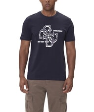 GUESS DROP SHADOW T-shirt manica corta stampa 4G - T-shirt Uomo