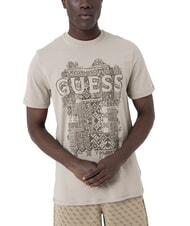 GUESS FLOCK T-shirt manica corta regular fit - T-shirt Uomo