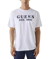 GUESS MARINA PRINT T-shirt manica corta con taschino - T-shirt Uomo