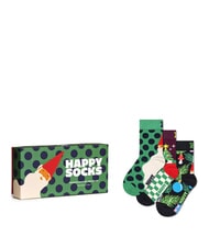 HAPPY SOCKS KIDS PRESENTS UNDER THE TREE Gift Box 3 paia di calze multicolor - Calze Unisex - 1