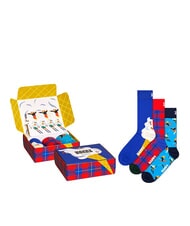 HAPPY SOCKS DOWNHILL SKIING Gift Box 3 paia di calze - Calze Donna