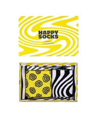 HAPPY SOCKS ZIG ZAG Gift Box 2 paia di calze - Calze Uomo