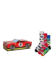 HAPPY SOCKS TOP RACER Gift Set 3 paia di Calze - Calze Uomo