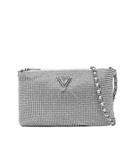 GUESS CRYSTAL Borsa a tracolla con strass silver - Borse Donna - 1