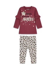 GUESS KIDS MINI ME Kit t-shirt manica lunga e leggings - Tutine e completi per neonati