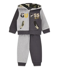 GUESS KIDS MINI ME kit tuta felpa cappuccio e pantaloni - Tutine e completi per neonati