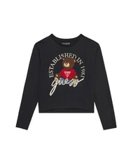 GUESS KIDS T-shirt manica lunga con orsetto - T-shirt Bambino