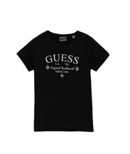 GUESS KIDS MINI ME T-shirt manica corta bambina con ricamo jetbla - T-shirt Bambino - 1