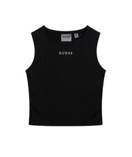 GUESS KIDS MINI ME Canotta bambina stampa logo jetbla - T-shirt Bambino - 1