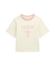 GUESS KIDS MINI ME T-shirt manica corta logo ricamato dovwhi - T-shirt Bambino - 1